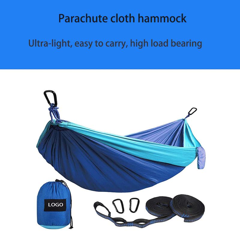 Cheap Goat Tents Outdoor double hammock, 210T parachute cloth, ultra light, easy to carry, high load bearing,camping, leisure, hiking,Picnic
